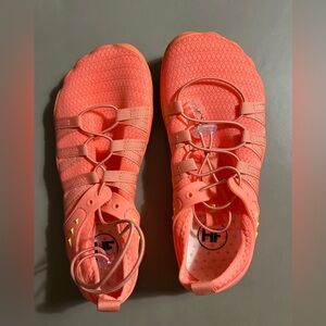 Hyke FootwearVibrant Coral Athletic Shoes